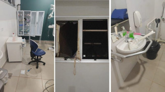 Vândalos invadem posto de saúde, danificam e furtam instrumentos