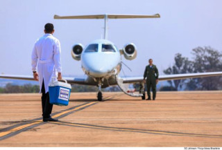Força Aérea Brasileira transportou 69 órgãos para transplantes no 1º semestre