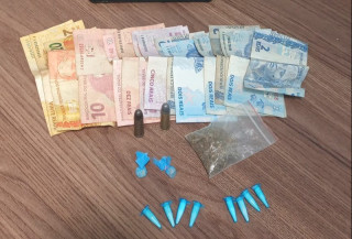 Polícia Civil fecha ponto de drogas e prende homem por tráfico e posse de munição