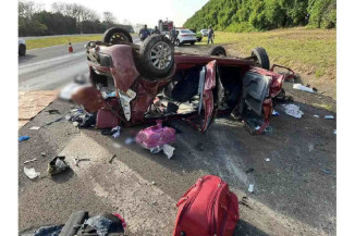 Acidente com motorista de aplicativo de MS acaba com mãe e filho mortos em rodovia de SP