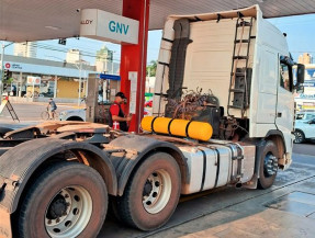 MS tem a primeira conversão de caminhão para ser movido a GNV