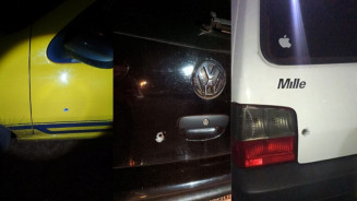 Atirador contra motoristas e motociclistas na fronteira volta a atacar e acerta homem no rosto