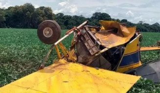 Piloto douradense morre durante queda de avião agrícola na fronteira