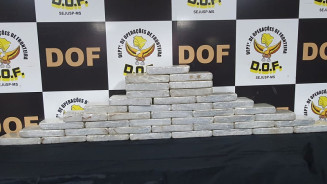 Homem é preso com carga de cocaína avaliada em R$ 3,3 milhões