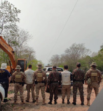 Polícia combate prática de lavra ilegal de recursos naturais em MS