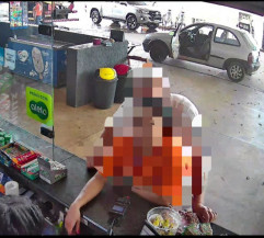 Polícia Civil identifica homem suspeito de importunar frentista em posto de combustível 
