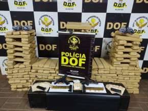 Policial penal preso por tráfico de drogas continua preso e filho é liberado