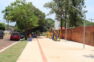 Inaugurada pista de caminhada em torno do Clube Nipo-Brasileiro
