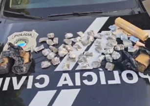 Polícias Civil e Militar prendem irmãos por tráfico de drogas
