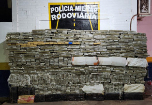 Polícia Militar Rodoviária apreende 2 toneladas de entorpecente em Ponta Porã