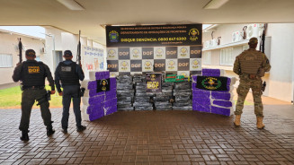 Jovem de 21 anos é preso com carga milionária de drogas