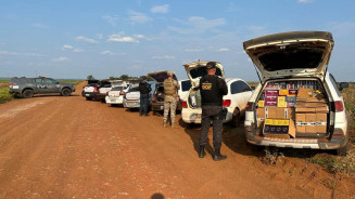 Grupo tem mercadoria do Paraguai de R$ 600 mil apreendida