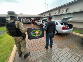DOF apreende comboio com materiais do Paraguai avaliados em R$ 300 mil