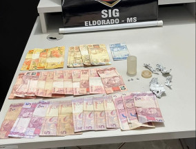 Polícia Civil cumpre mandado de busca e apreensão em “boca de fumo” e prende traficante