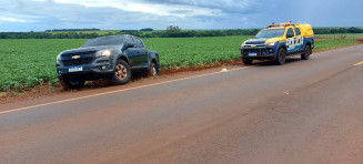 Traficante abandona em fuga caminhonete com R$ 3 milhões em drogas