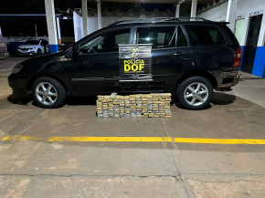 Mulheres que seguiam com maconha para Santa Catarina são presas pelo DOF na MS-289