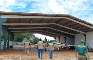 Ibama apreende aeronaves em fazendas e aplica R$ 600 mil em multas