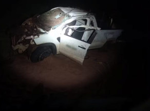 Homem morre após atropelar anta com picape na BR-040 em MS