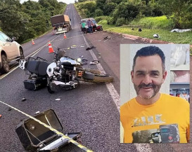 Motociclista sofre queda de moto e morre na BR-163