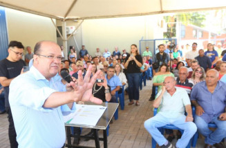 Em Itaporã, governador em exercício entrega obras e anuncia investimentos