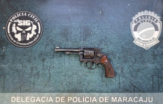 Polícia Civil soluciona homicídio,prende o autor e localiza arma utilizada no crime