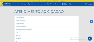 Emissão de CND, IPTU e Taxa de Lixo estão suspensas no site da prefeitura