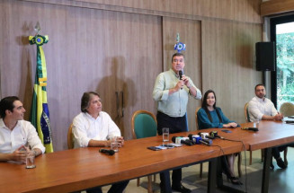 Governador Riedel anuncia mudanças no primeiro escalão