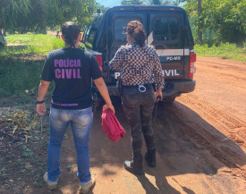 Polícia Civil efetua a prisão de foragido do Mato Grosso acusado de estupro de vulnerável