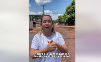 Governo vai recapear ruas do 4° Plano e do Água Boa, diz Lia Nogueira