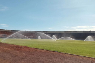 Estádio Douradão está pronto para DAC e Costa Rica neste domingo