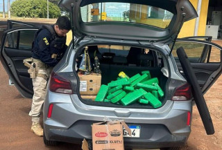 Homem é preso ao esconder drogas com imagem de Nossa Senhora