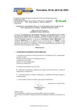 EDITAL DE CONVOCAÇÃO -ASSEMBLEIA GERAL ORDINÁRIA