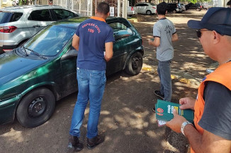 CCZ realiza mobilização de combate à dengue no Parque Alvorada