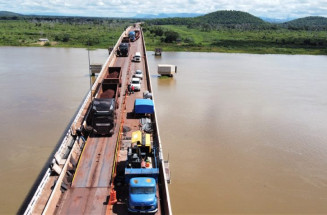 Concretagem da ponte sobre o Rio Paraguai em Corumbá inicia às 17h deste sábado