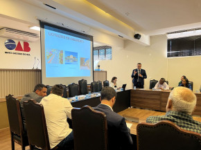 Alan Guedes apresenta projetos da gestão aos advogados da OAB