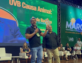 Em Brasília, Mauricio destaca ações em defesa da causa animal