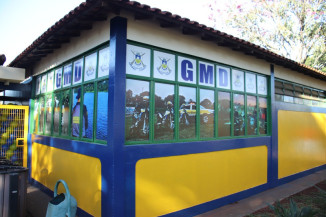 Posto da Guarda no parque Antenor recebe doações para o Rio Grande do Sul