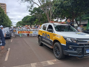 Movimento contra a intolerância religiosa vai às ruas de Dourados