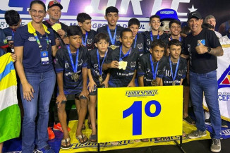 Escola Rosa Câmara conquista título no futsal dos Jogos Escolares de MS