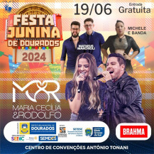 Festa Junina começa hoje com show de Maria Cecilia & Rodolfo