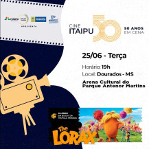 Dourados recebe na próxima terça Projeto “Cine Itaipu – 50 Anos em cena”