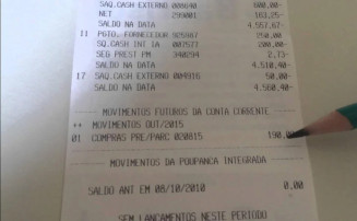 Extrato bancário apresenta mudanças a partir de hoje