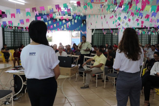 MPF e MPMS promovem audiência pública e visitam escolas para melhoria da educação básica em Deodápolis e Laguna Carapã