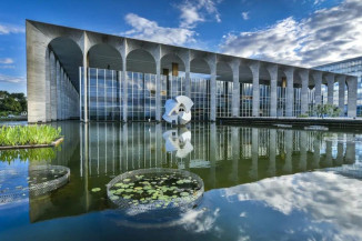 Ministério das Relações Exteriores em Brasília (DF), também conhecido como Palácio do Itamaraty. (Foto: Divulgação Governo Federal)