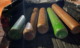Polícia apreende cocaína em cilindros de oxigênio