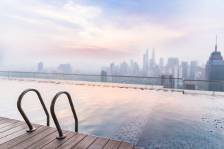 Piscinas de Bordas Infinita: Desafios e Soluções do Projeto Estrutural