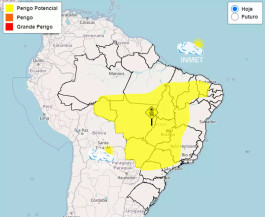 Instituto mantém alerta de baixa umidade para todo MS