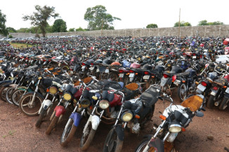Leilão de veículos oferta 62 motocicletas apreendidas