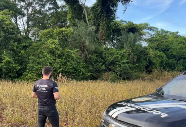 local onde criança foi encontrada morta - Foto: PC
