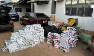 PF apreende mercadorias contrabandeadas em Ponta Porã